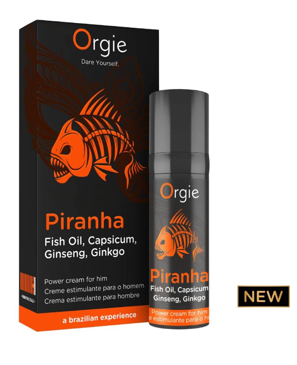 Возбуждающий крем для мужчин Orgie Piranha — Power Cream