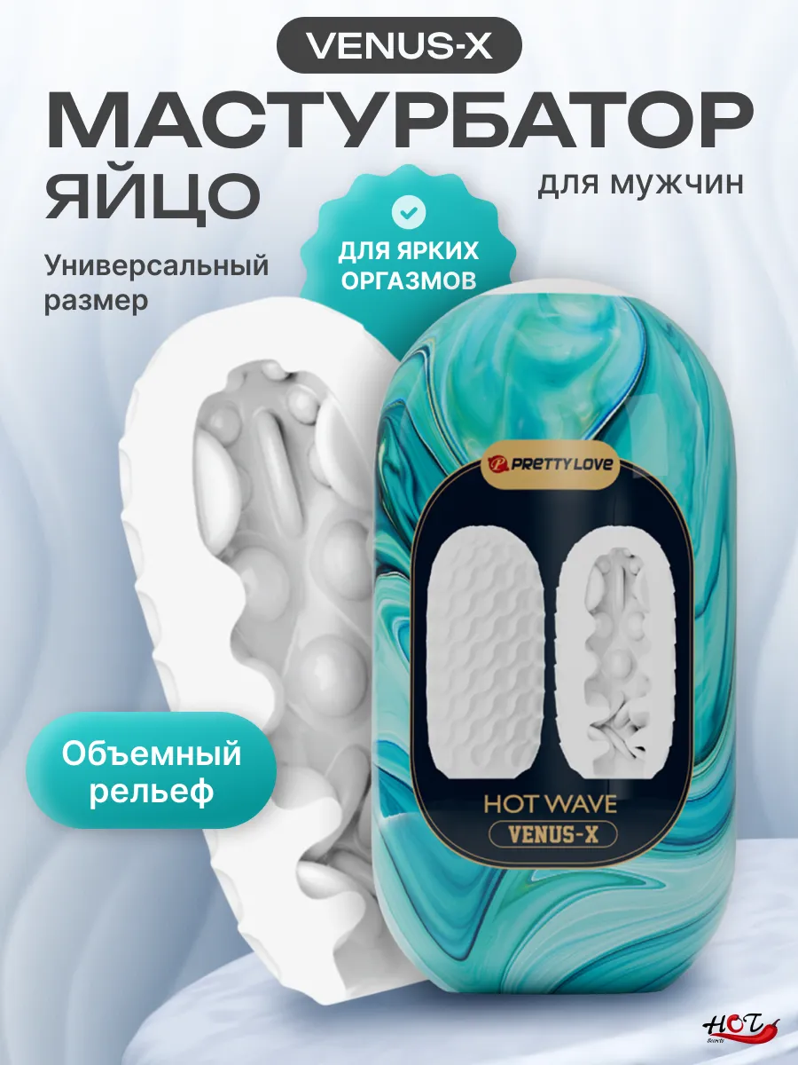 Мужской мастурбатор яйцо от Pretty Love