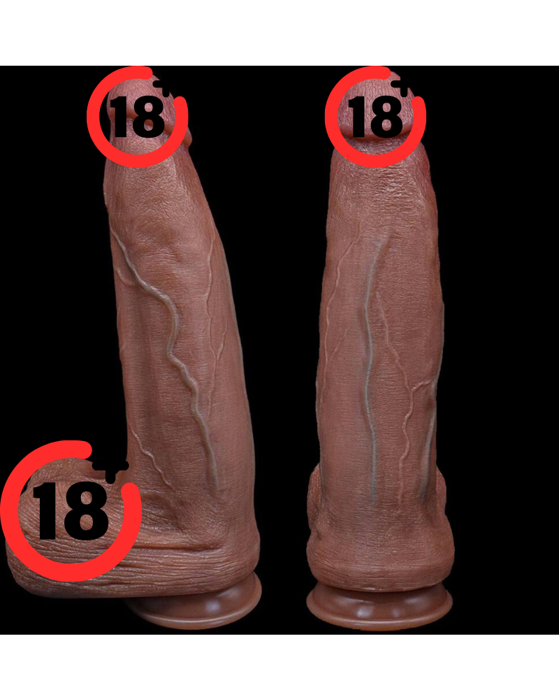 Фаллоимитатор XXL 34 см на присоске
