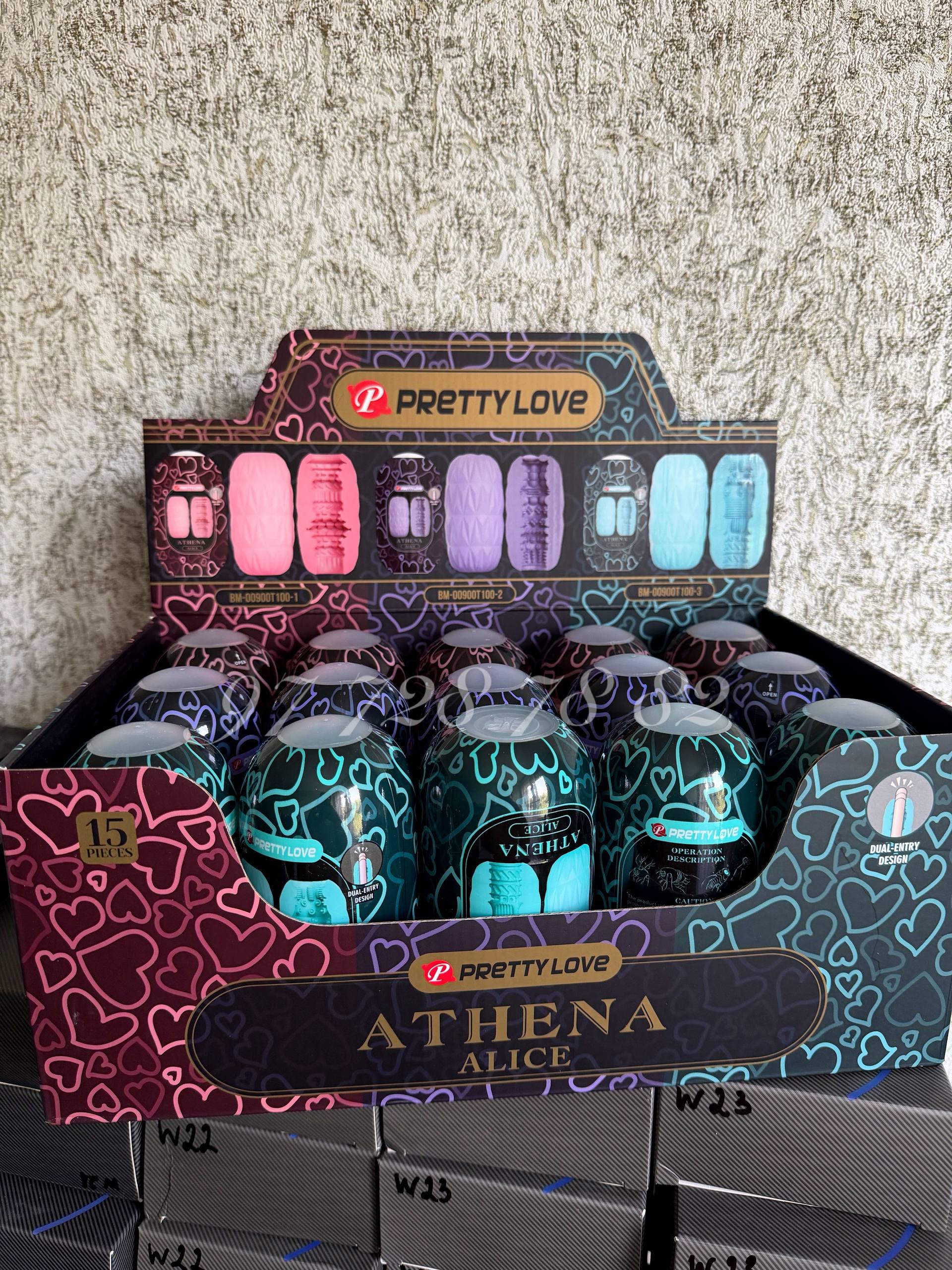 Мужской мастурбатор яйцо от Pretty Love серия ATHENA ALICE