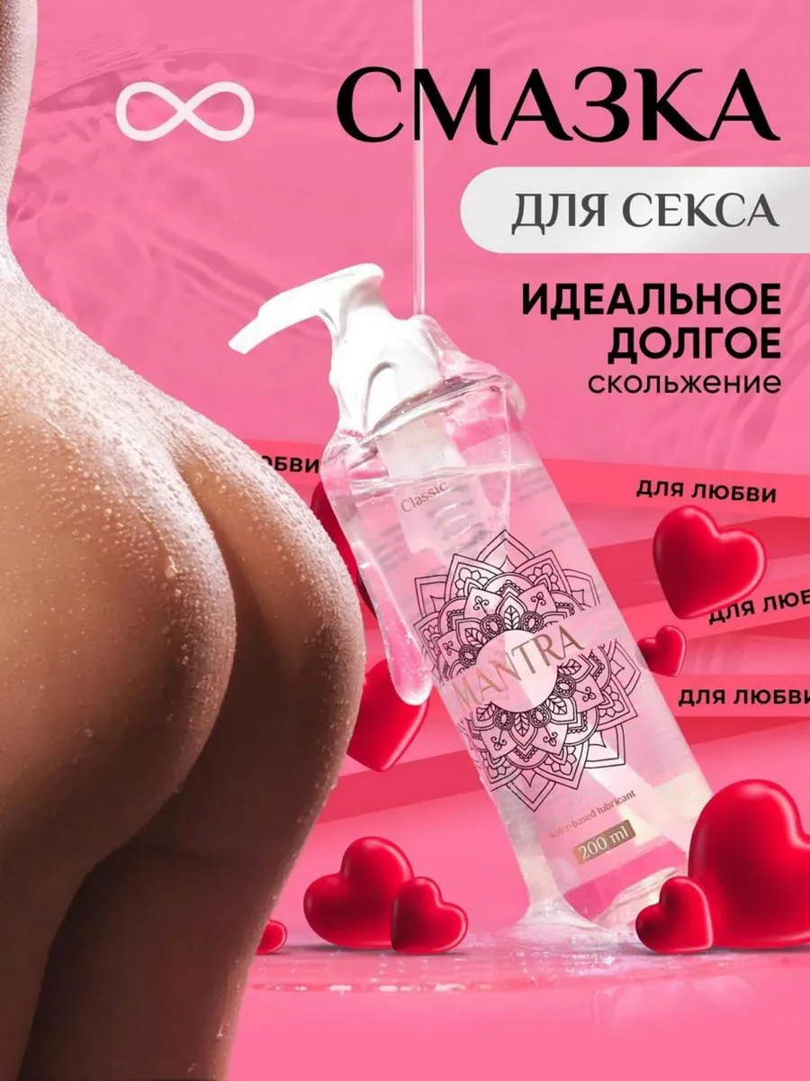 Интимная смазка на водной основе от MANTRA