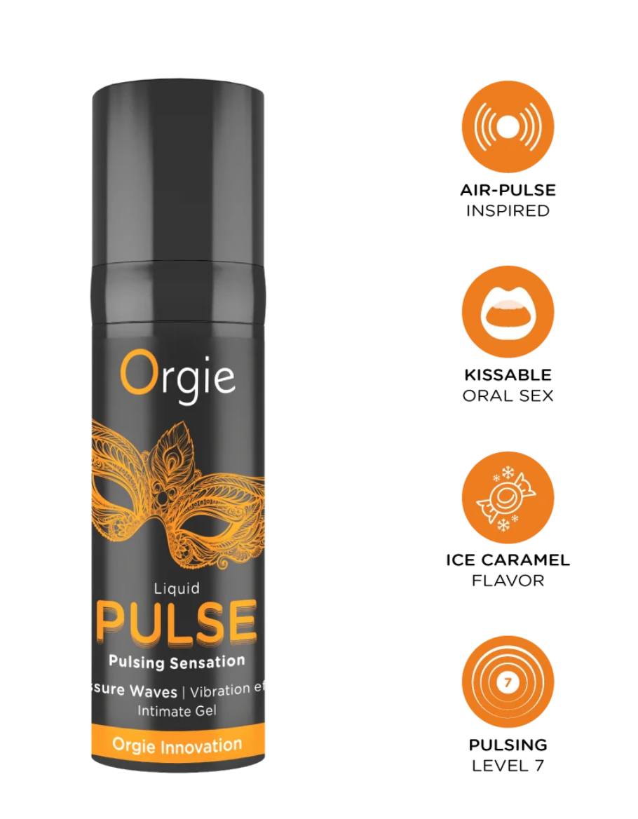 🧡 Orgie Liquid PULSE — Pulsing Sensation с эффектом пульсации