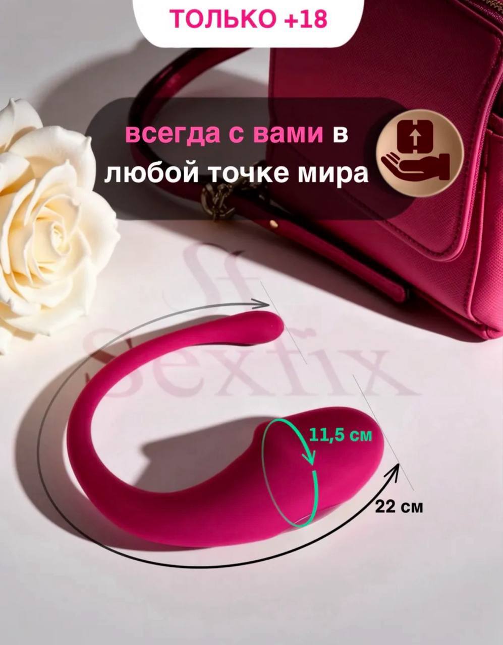 Виброяйцо с управлением через телефон