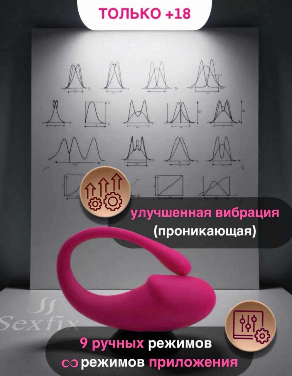 Виброяйцо с управлением через телефон